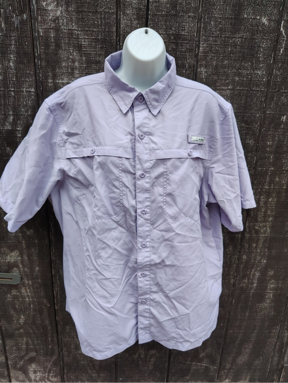 Habit Men's Fishing Lavender Top